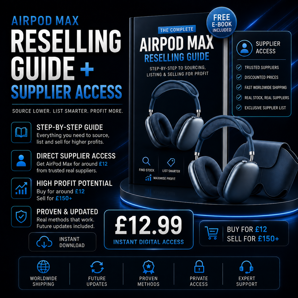 Airpod Max - Reselling Guide + Supplier Access
